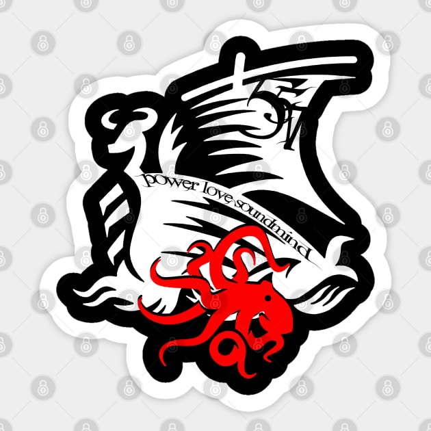 VIKING KRAKEN Sticker by fiftyfive17